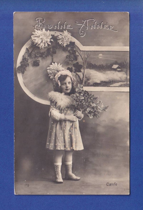 NOUVEL AN - Enfant - Fleurs