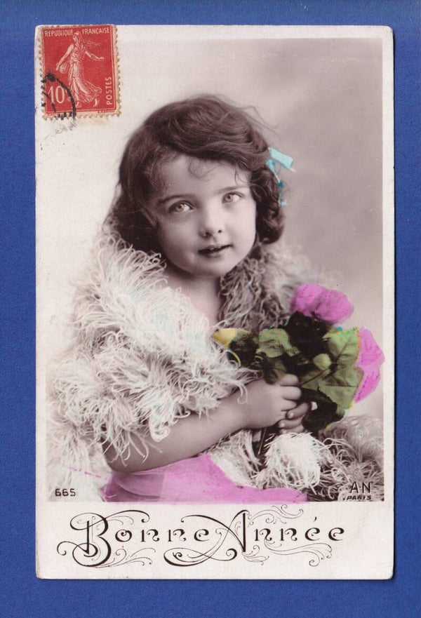 NOUVEL AN - Enfant - Fleurs
