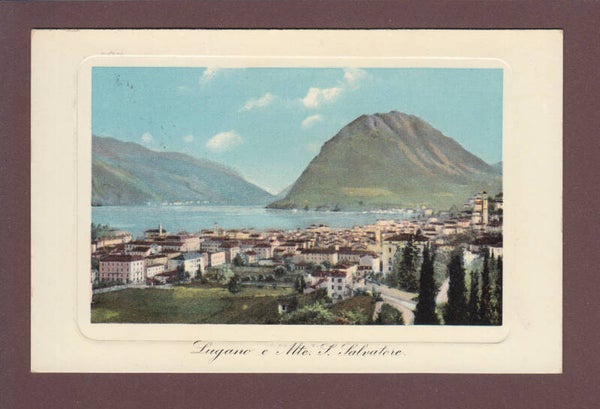 LUGANO - Monte S. Salvatore - 1920
