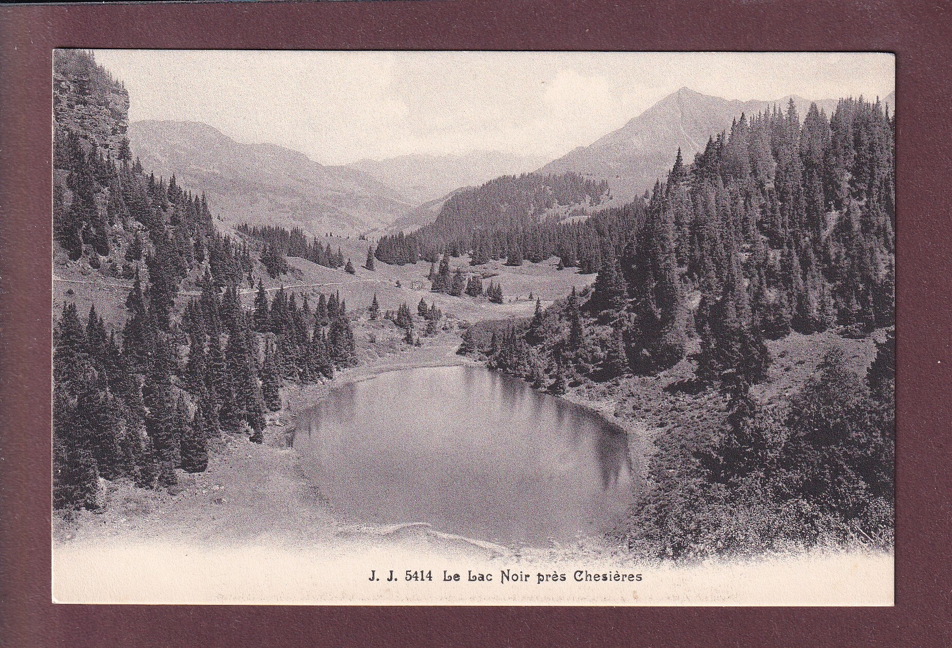 LAC NOIR près Chesières
