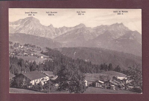 CHESIERES - Vue sur les alpes