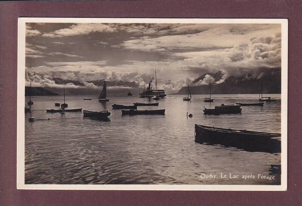 LAUSANNE - Ouchy - Bateaux