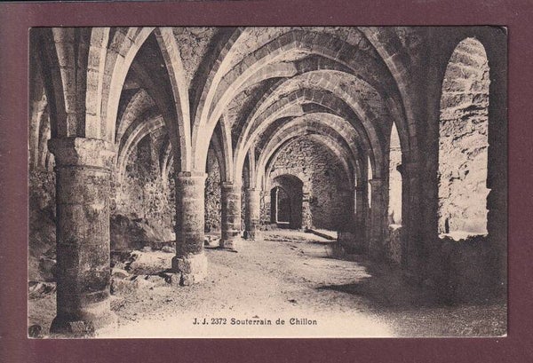 Château de CHILLON - Souterrain