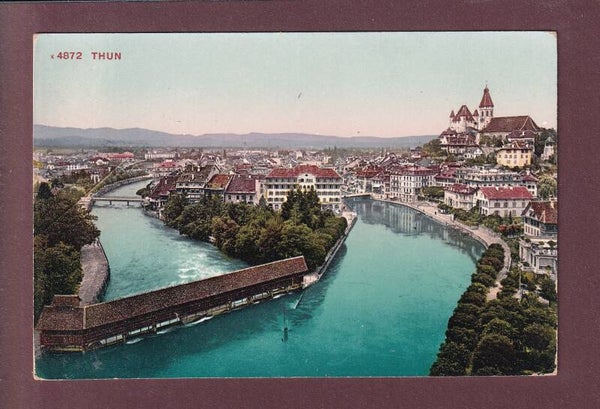 THUN vom St. Jakobshübli - 1907