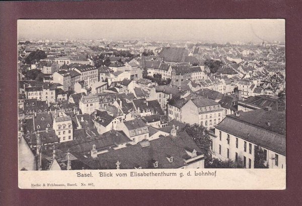 BASEL - Lohnhof vom Elisabethenkirche