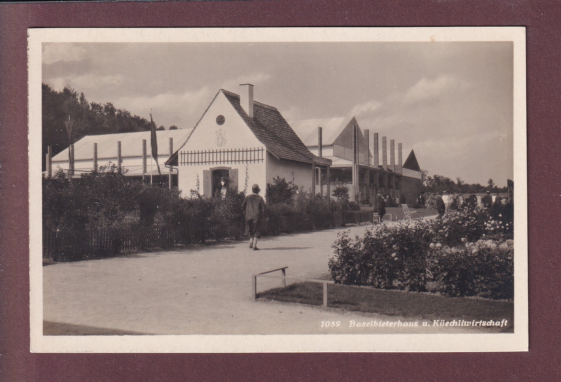 BERN - Frauenarbeit 1928 - Baselbieterhaus Küechliwirtschaft
