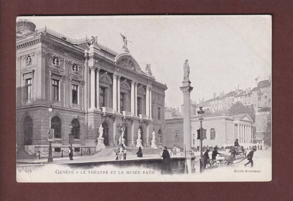 GENEVE - Théâtre et Musée Rath