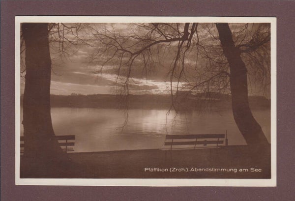 PFÄFFIKON - Abendstimmung - 1926