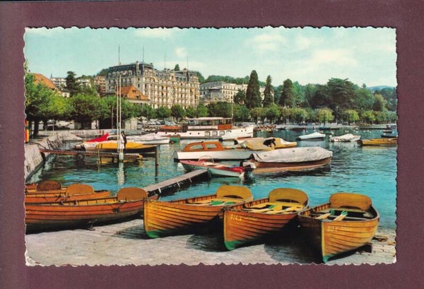 LAUSANNE - Ouchy - Petits bateaux