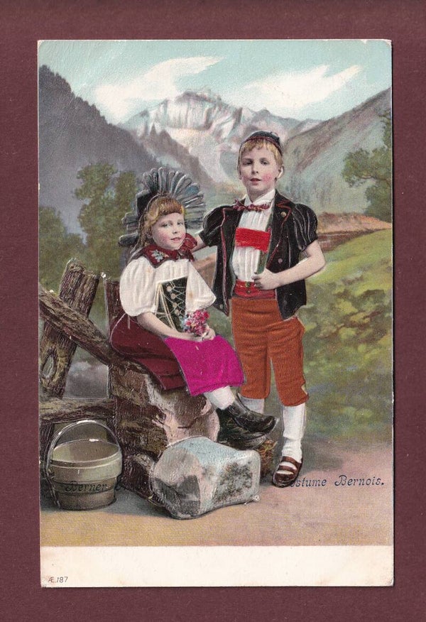 BERNER TRACHT - Kinder - Präge // Eckbug //