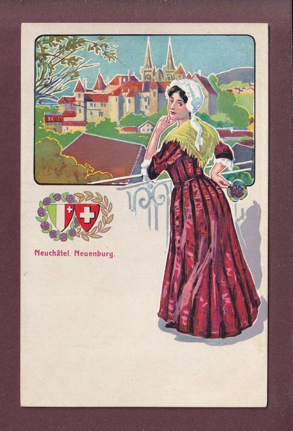 NEUCHÂTEL - Costume - Château