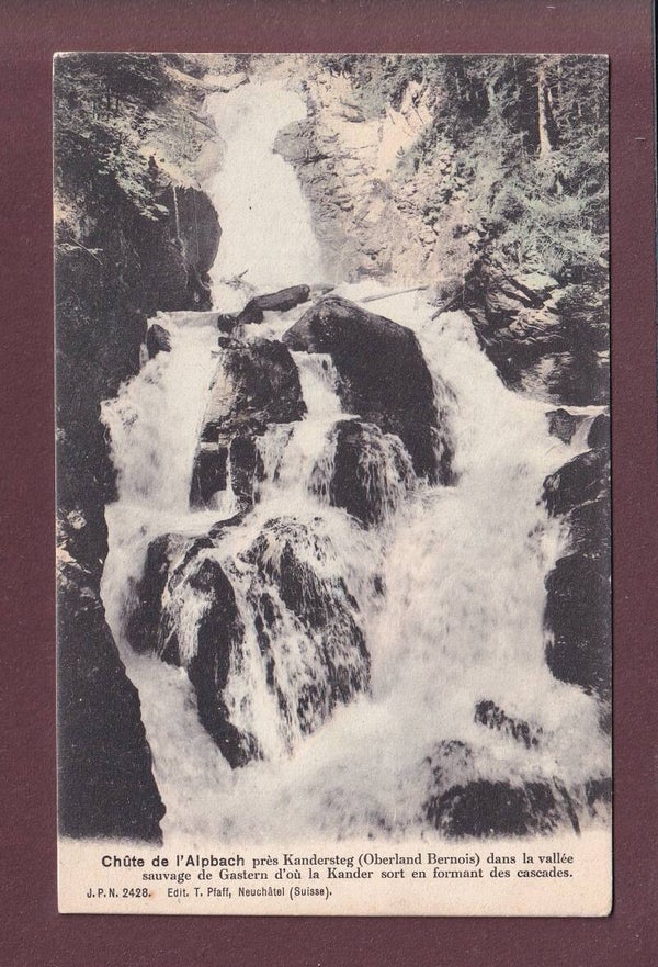 Chute de l'ALPBACH près KANDERSTEG