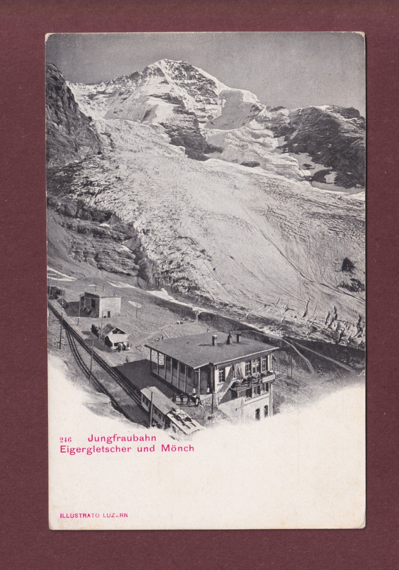 Jungfraubahn - EIGERGLETSCHER - Mönch
