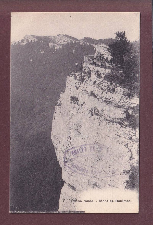 ROCHE RONDE - Mont de Baulmes