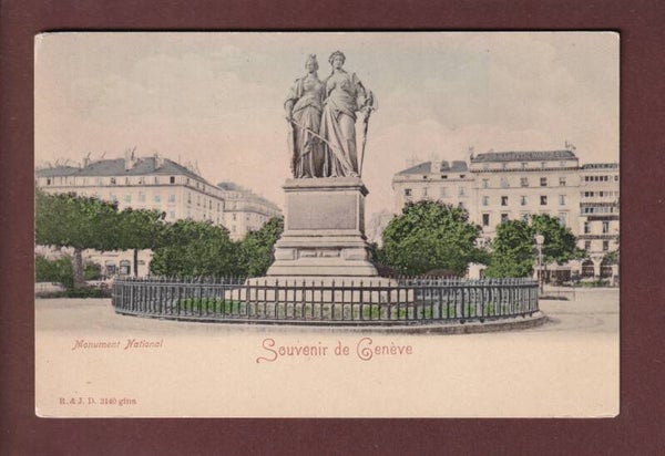 Souvenir de GENEVE - Monument National