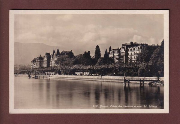GENEVE - Palais des Nations - Quai Wilson