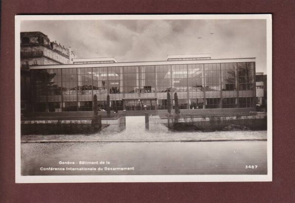 GENEVE - Bâtiment Conférence du Désarmement
