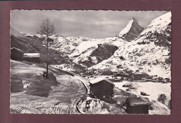 ZERMATT - Matterhorn - 1960