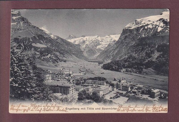ENGELBERG - Titlis - Spannörter - 1909
