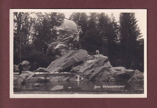BERN - Weltpostdenkmal - 1925