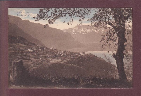 GLION - Dents du Midi - 1917