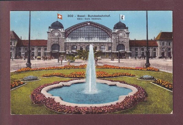 BASEL - Bundesbahnhof - 1929