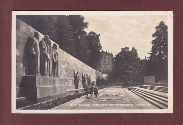 GENEVE - Monument de la Réformation - 1925