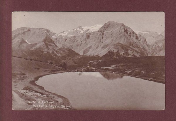 Au MONT LACHAUX - Rawyl - 1918