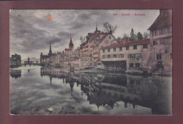 ZÜRICH - Schipfe - 1908