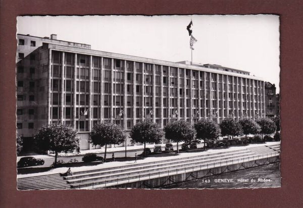 GENEVE - Hôtel du Rhône