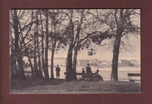 GENEVE - Jardin anglais
