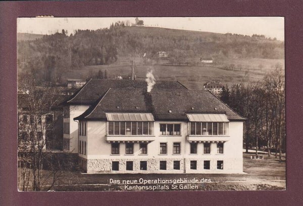 ST. GALLEN - Kantonsspital - Operationsgebäude - 1931