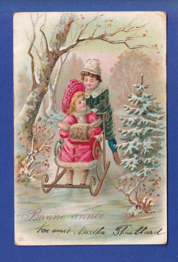NOUVEL AN - Enfants - Neige