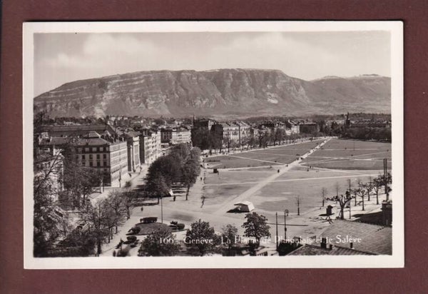 GENEVE - Plaine de Plainpalais - Salève