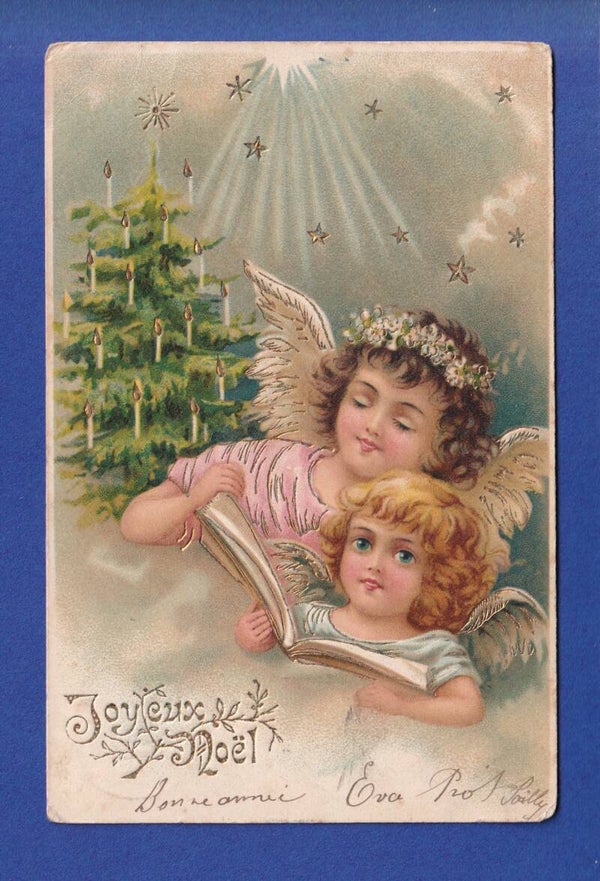 NOËL - Anges - Sapin - 1903