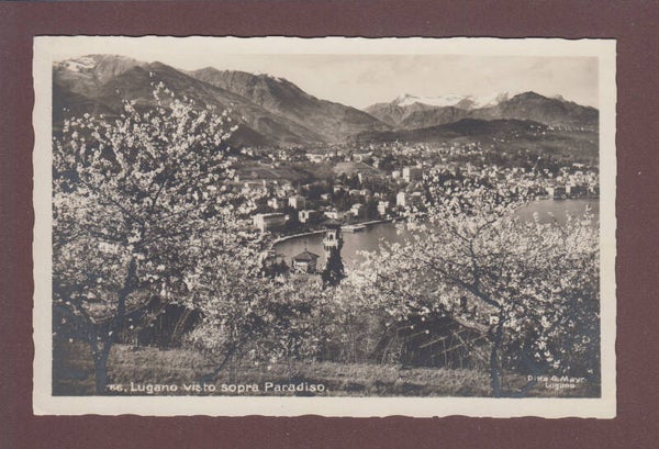 LUGANO Paradiso - Primavera - 1936