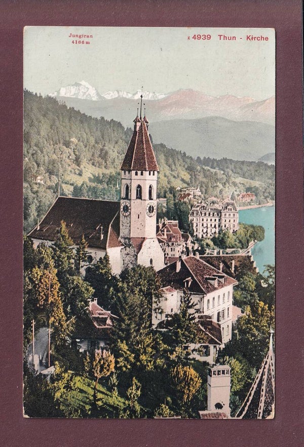 THUN - Kirche - 1916