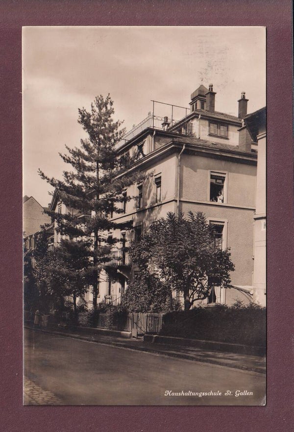 ST. GALLEN - Haushaltungsschule - 1926