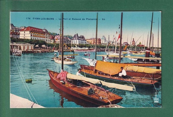EVIAN-LES-BAINS - Le Port - Bateaux