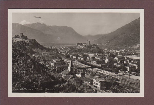 BELLINZONA - Stazione - 1931