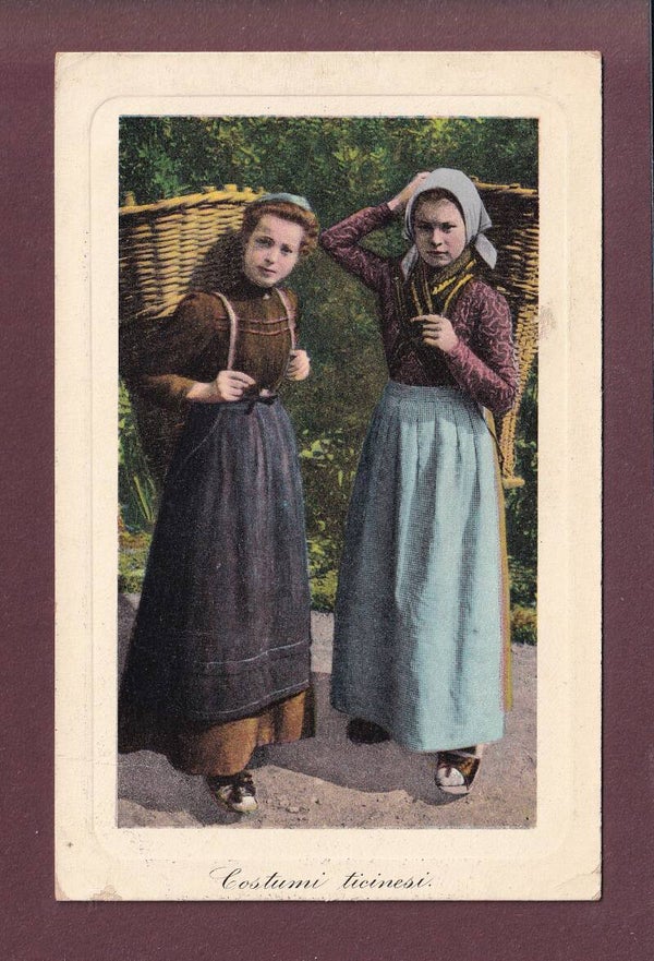 TICINO - Costumi - 1911