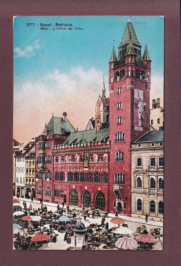BASEL - Rathaus - 1929