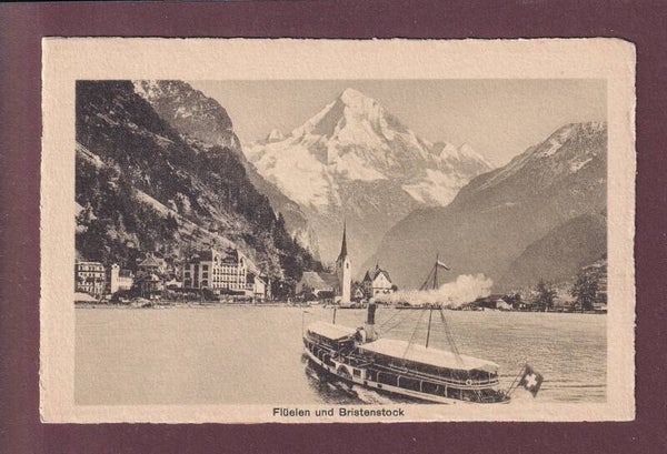FLÜELEN - Schiff Stadt Luzern - Bristenstock
