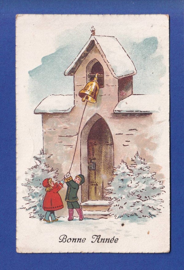 NOUVEL AN - Enfants - Cloche - 1920