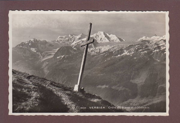 VERBIER - Croix du Bisse - Grand Combin - 1943