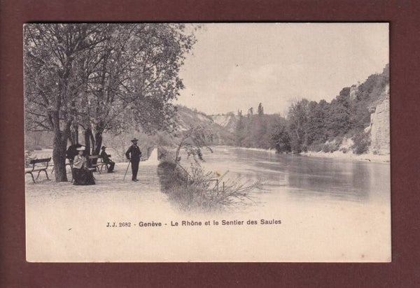 GENEVE - Sentier des Saules