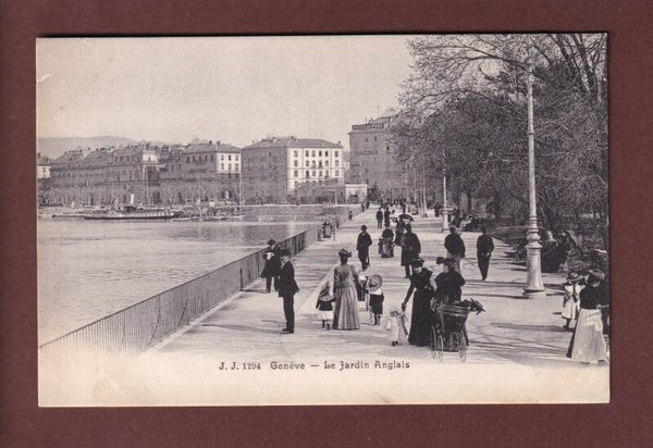 GENEVE - Jardin anglais