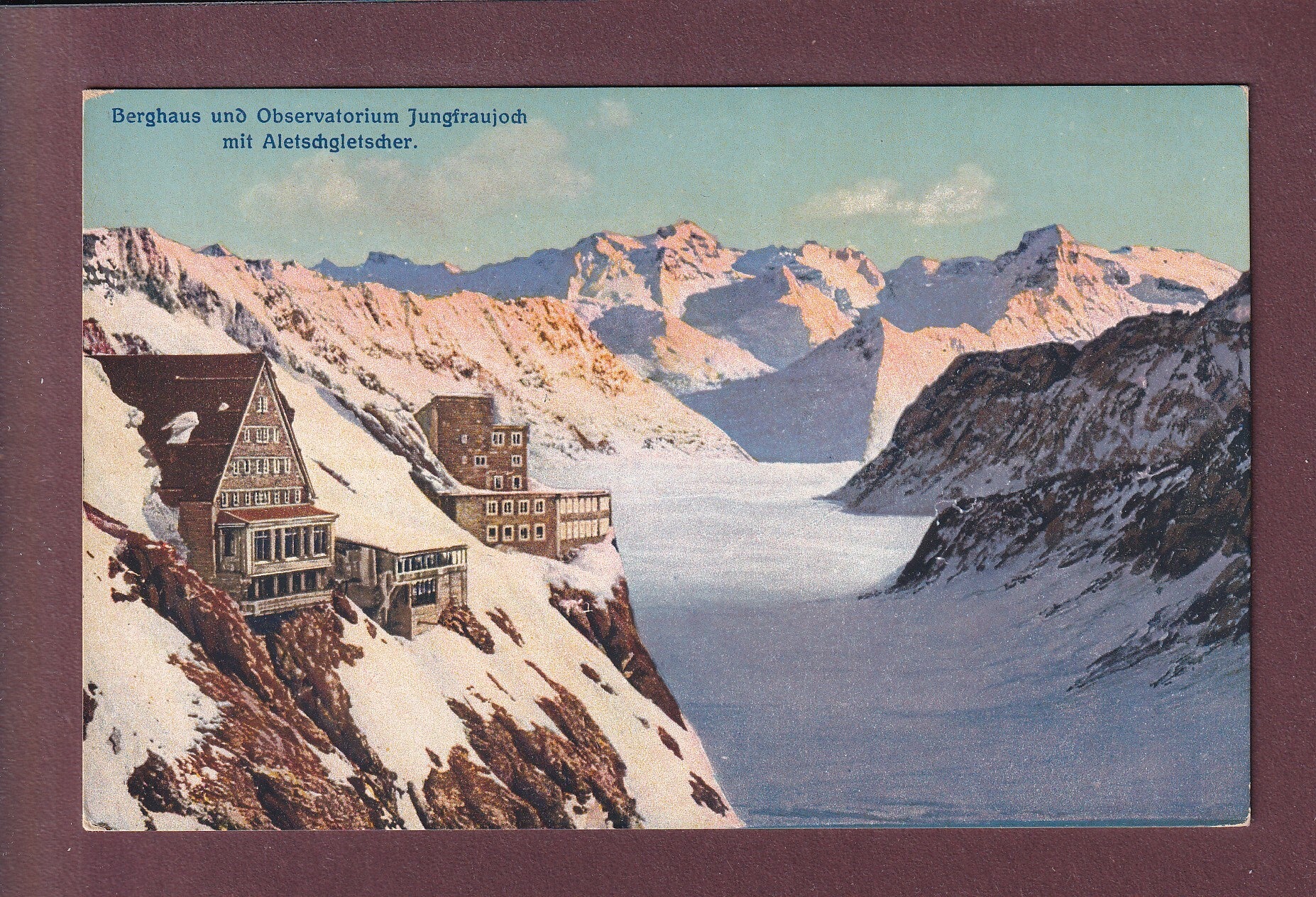 JUNGFRAUJOCH - Berghaus