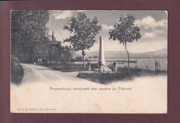 PROMENTHOUX - Monument des Vaudois du Piémont