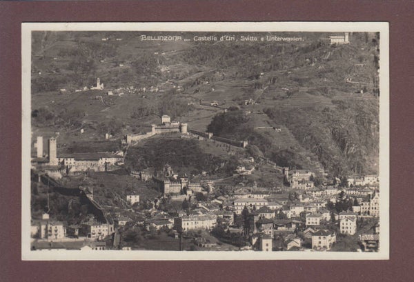 BELLINZONA - 3 Castelli - 1926